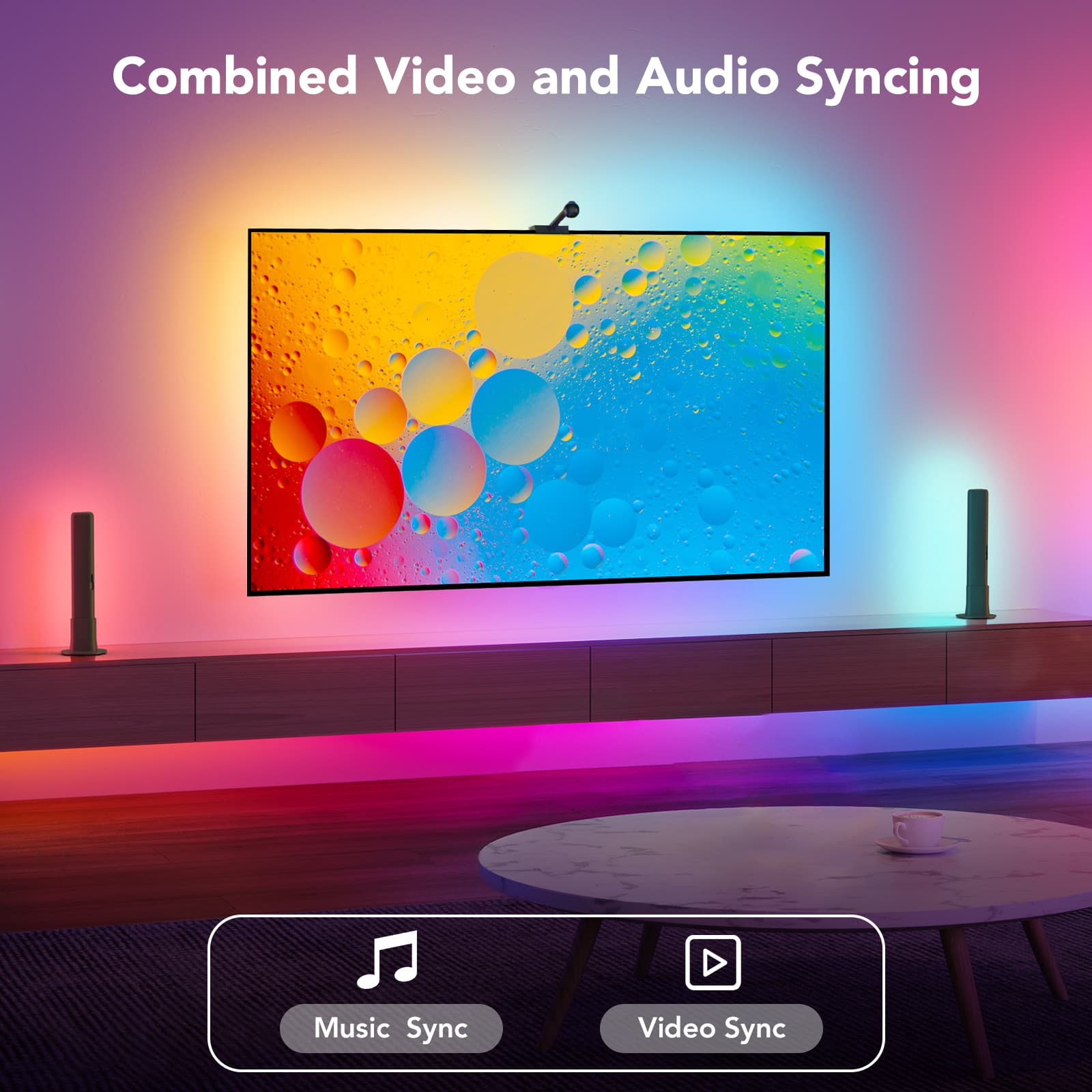 Combined Video and Audio Syncing
Music Sync
Video Sync