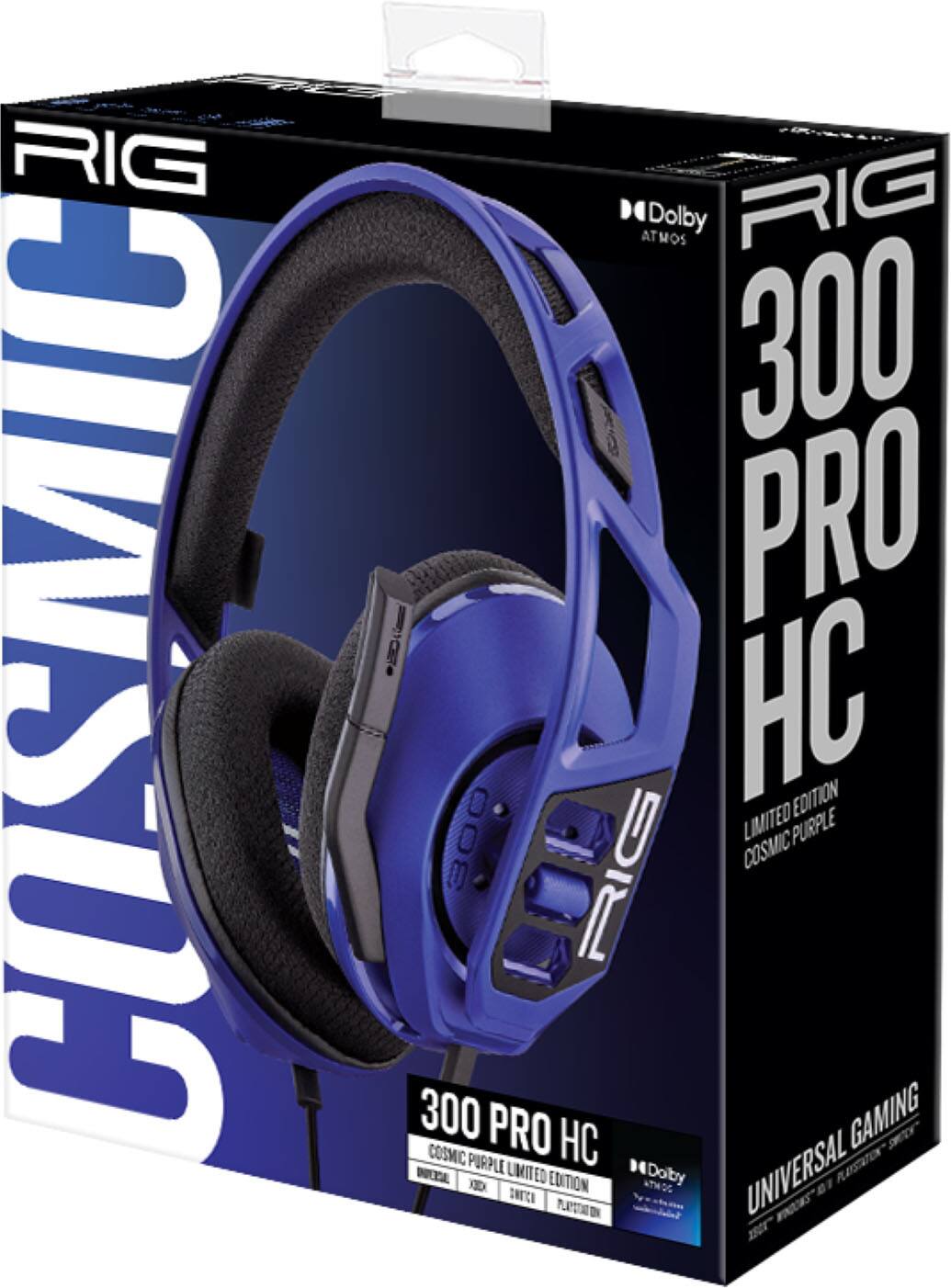 RIG COSMIC  
ATMOS Dolby RIG 300 PRO HC EDITION 300 LIMITED PURPLE COSMIC RIG 300 PRO HC GAMING COSMIC PURPLE PLAYSTATION INTERSAL XIIII LIMITED INKTCO EDITION ATMOS Dolby UNIVERSAL