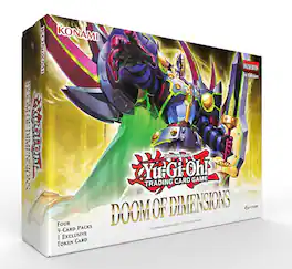 Konami - Yu-Gi-Oh! Trading Card Game: Doom of Dimensions 4 Pk with 1 Exclusive Token Card