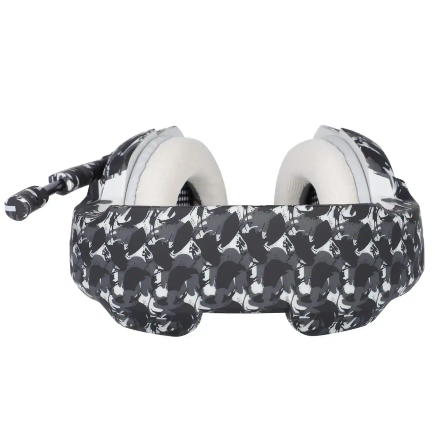 Left. Stock Preferred - Stereo Gaming Headset with Noise-Canceling Mic-CamoGray - CamoGray.