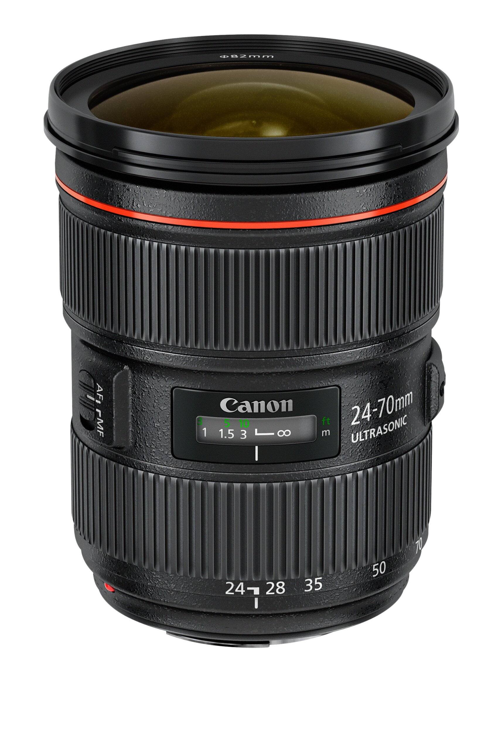 Canon 24-70mm  
ULTRASONIC  
AF MF  
1 1.5 3  
24 28 35 50 70  
ft m