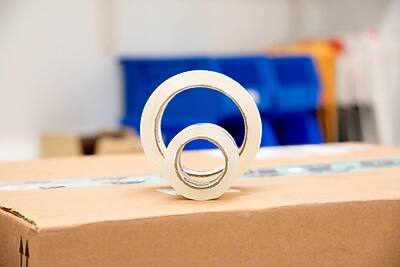 Alt View 1. Scotch - Scotch Heavy Duty Strapping Tape, 1.88" x 10 yds., 1.5" Core, Clear (50) - Clear.