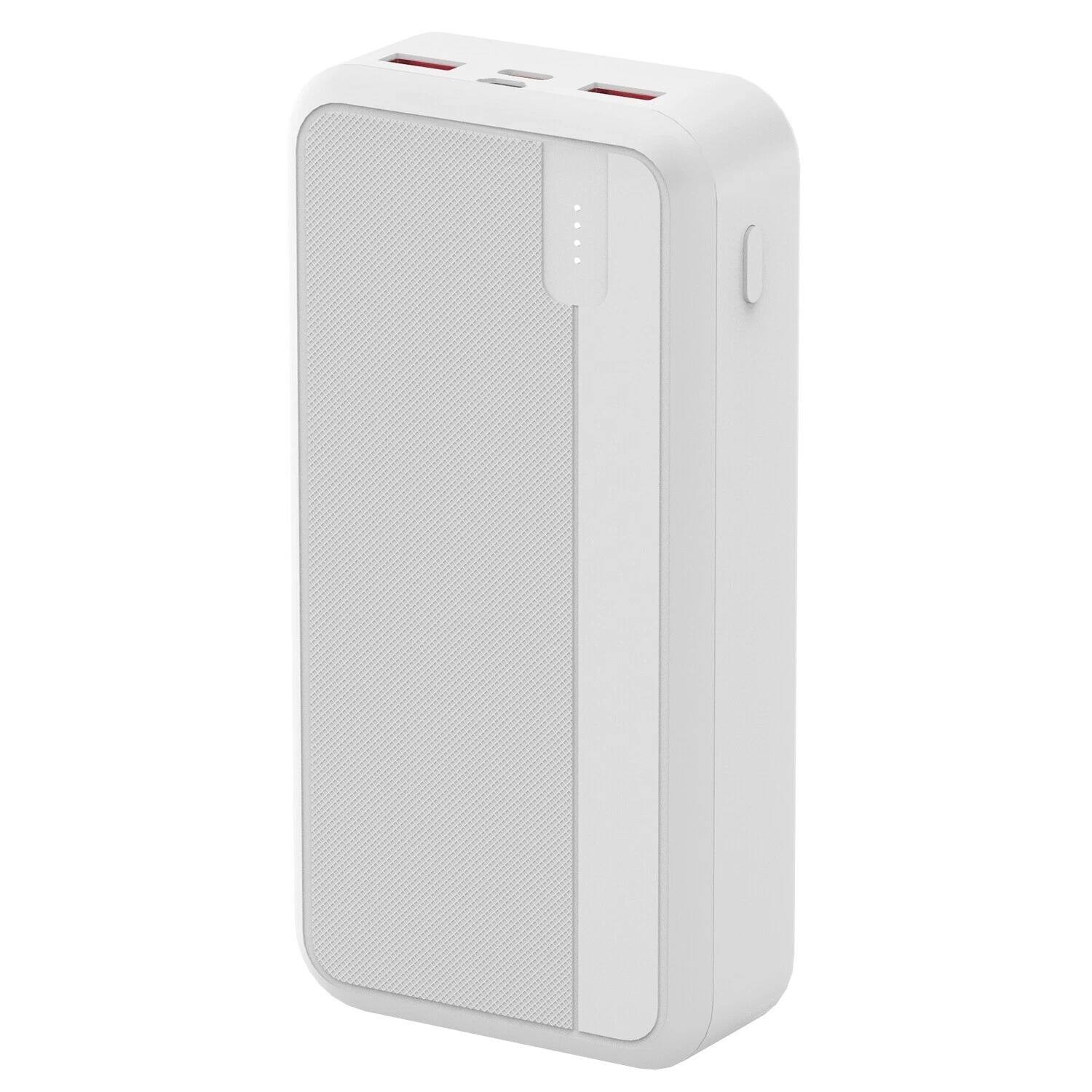 Stock Preferred - PD 22.5W USB-C Portable Charger Power Bank Battery 20000mAh – - White