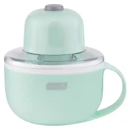 Front. DASH - Dash Aqua 0.5 qt Ice Cream Maker 7 in. H X 6 in. W X 7 in. L - Blue.