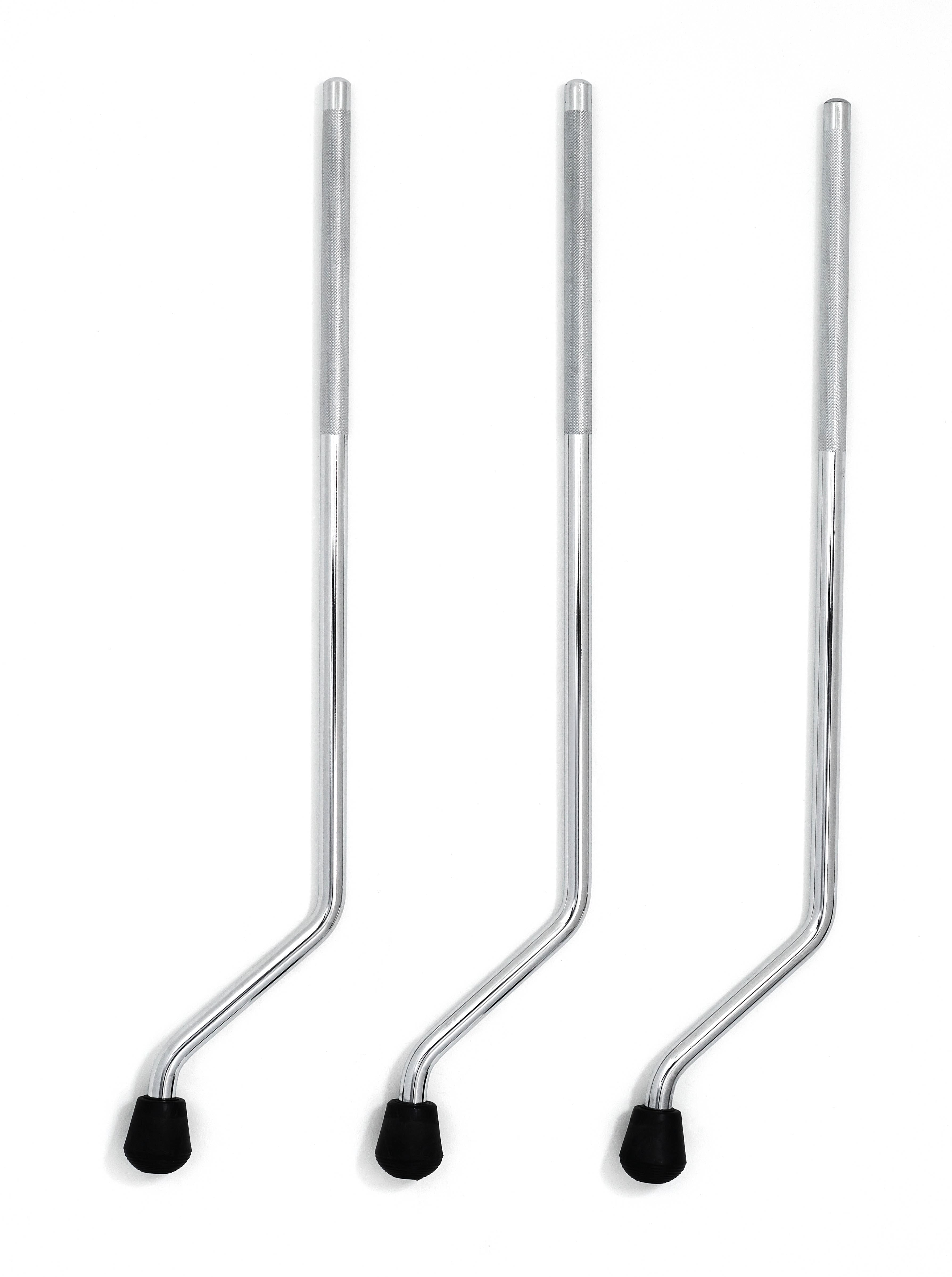 Gibraltar Hardware - Floor Tom Legs, 12.7 mm Diameter Chrome Legs with Large Non Skid Rubber Feet for Maximum Stability & Resonance, Set of 3 price history on PriceWatchPro