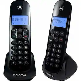 Motorola - 2 Cordless Phone Set - Black