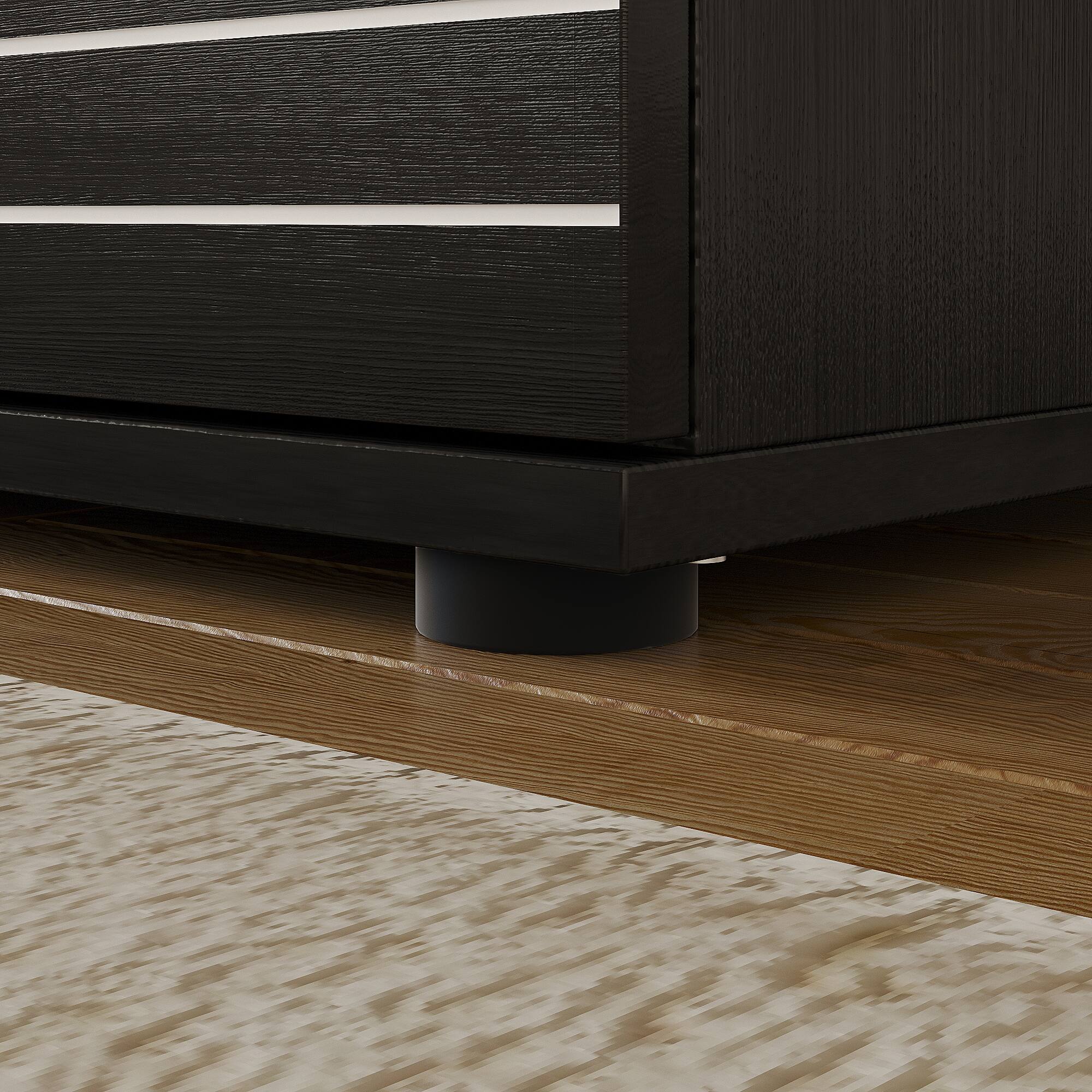 Alt View 2. FUFU & GAGA - FUFU&GAGA Horizontal Drawer Cabinet – Functional Storage Solution for Living Room & Study - Black.