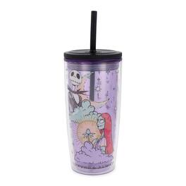 Silver Buffalo - Disney The Nightmare Before Christmas "Forever and Always" 20-Ounce Tumbler - Multi-Colored