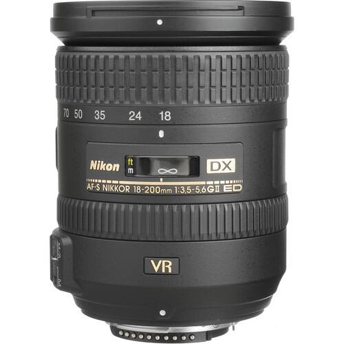70 50 35 24 18 ft Nikon m DX AF-S NIKKOR 18-200mm 1:3.5-5.6G IF ED VR