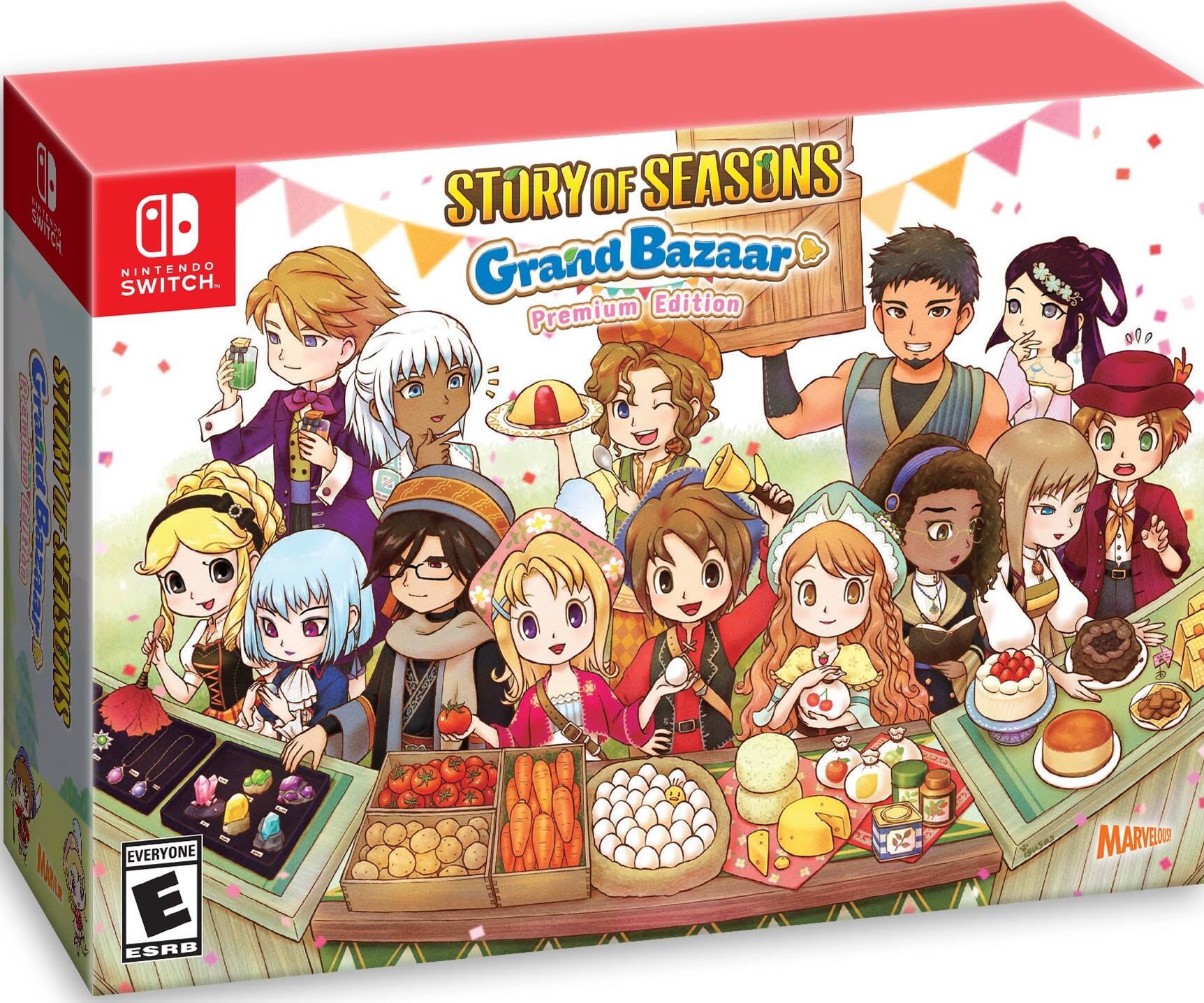Story of Seasons: Grand Bazaar Premium Edition - Nintendo Switch