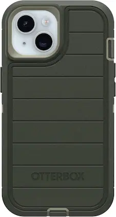OtterBox - Defender Series Pro Hard Shell "Case Only" for Apple iPhone 17e, iPhone 16e, iPhone 15, iPhone 14, iPhone 13 - Lichen The Trek (Green)