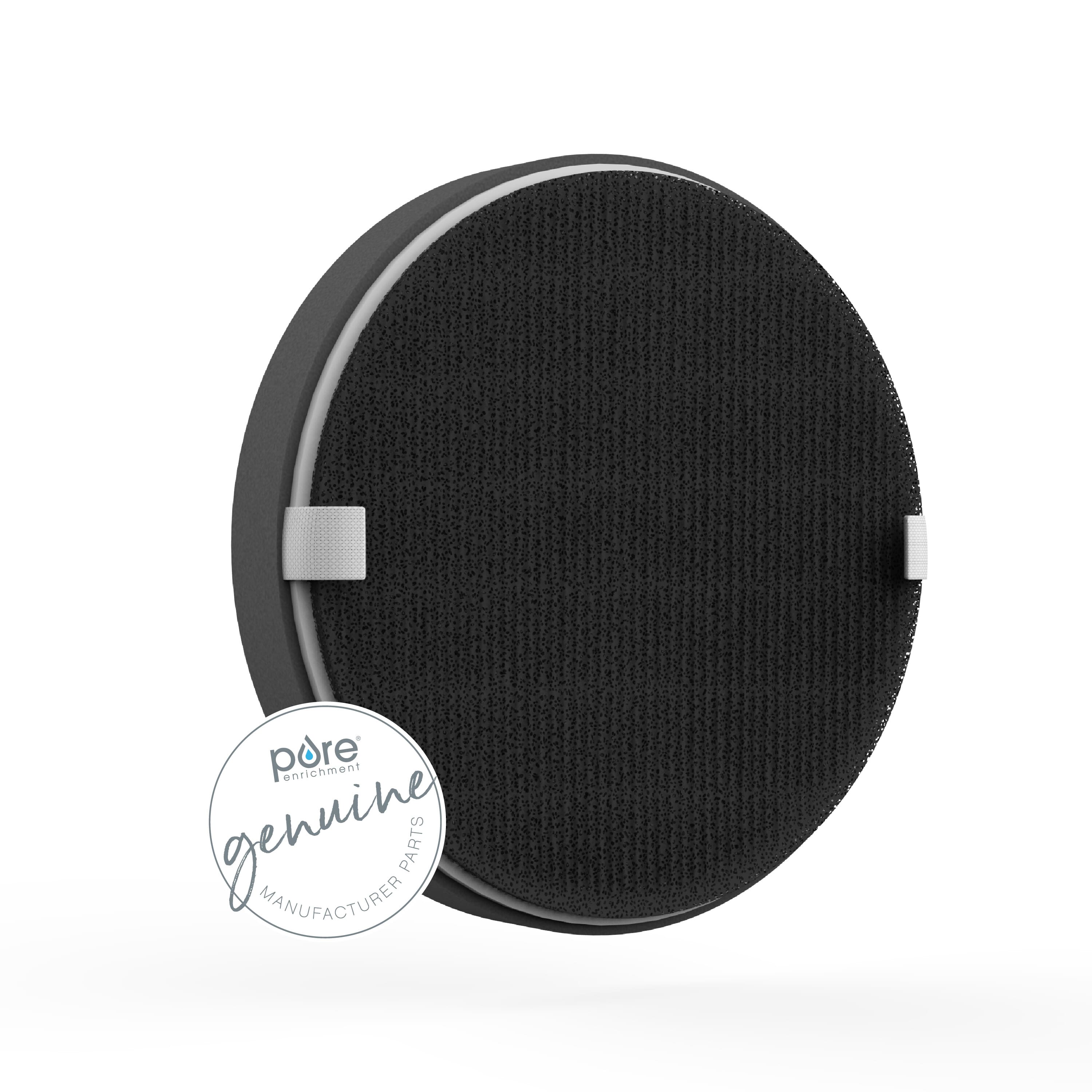 Pure Enrichment - 2-in-1 True HEPA Replacement Filter for the PureZone Halo Air Purifier (PEAIRDSK) - Gray