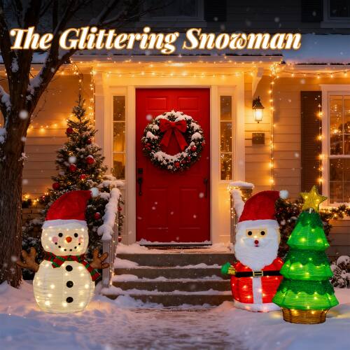 The Glittering Snowman