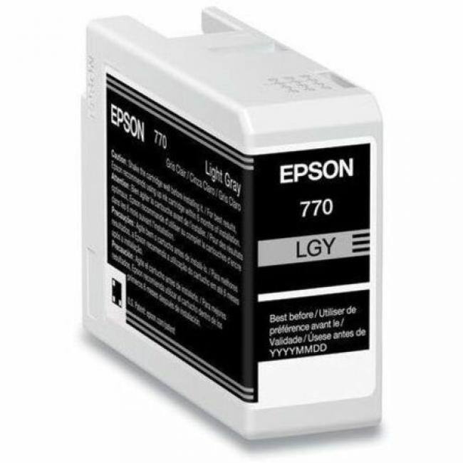 EPSON 770  
Light Gray  
LGY  

Best before / Utiliser de préférence avant le / Validade / Useese antes de  
YYYYMMDD