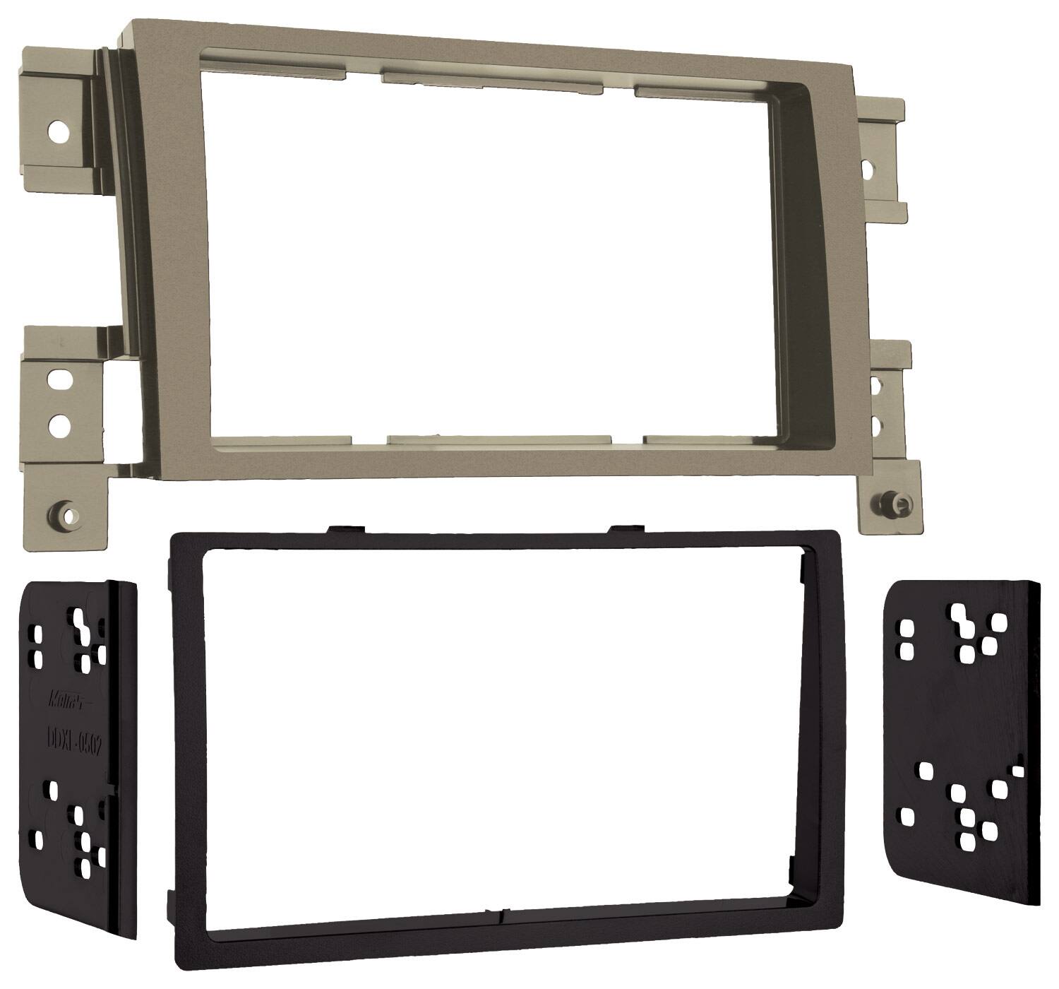 Metra - Dash Kit for Select 2006-2013 Suzuki Grand DDIN - Tan