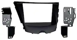 Metra - Dash Kit for Select 2012-2017 Hyundai Veloster DDIN - Matte Black
