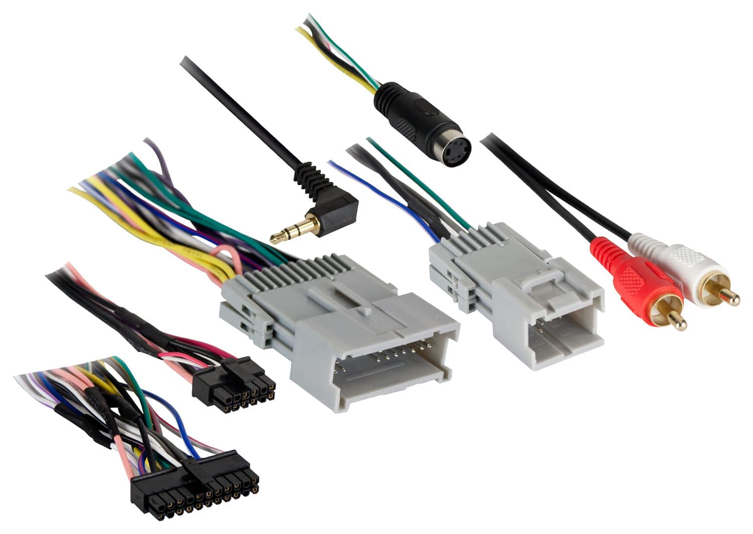 Front. Metra - Axxess ADBOX Data Interface Harness for Select Vehicles - Multi.