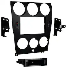 Front. Metra - Dash Kit for Select 2006-2008 Mazda 6 DIN DDIN - Black.