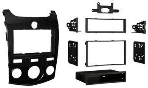 Metra - Installation Kit for Most 2010 and later Kia Forte and Forte Koup Vehicles - High-Gloss Black - Front_Zoom