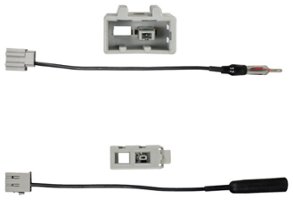 Metra - Antenna Adapter for Most 2009 and Later Hyundai and Kia Vehicles - Black - Front_Zoom