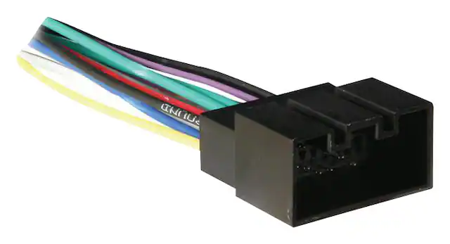 Front. Metra - Radio Harness for Select 2001-2008 Jaguar S-Type - Multi.