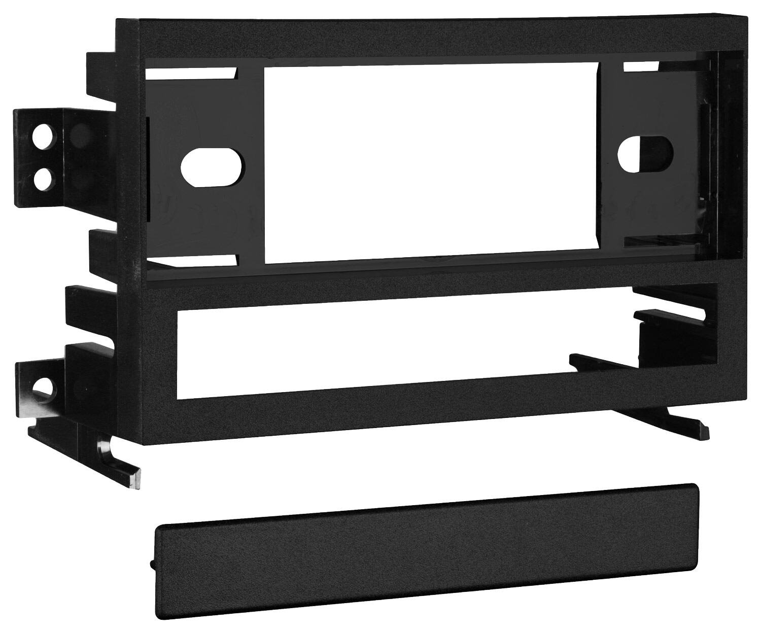 Front. Metra - Dash Kit for Select 1995-1998 Nissan 200SX/Sentra - Black.