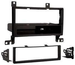 Metra - Dash Kit for Select 2007-2012 Hyundai Santa DIN - Black - Front_Zoom