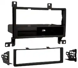 Metra - Dash Kit for Select 2007-2012 Hyundai Santa DIN - Black