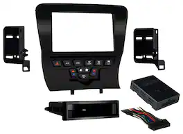 Metra - Dash Kit for Select 2011-2014 Dodge Charger DIN DDIN - Matte Black