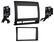 Front. Metra - Dash Kit for Select 2005-2011 Toyota Tacoma DDIN - Black.