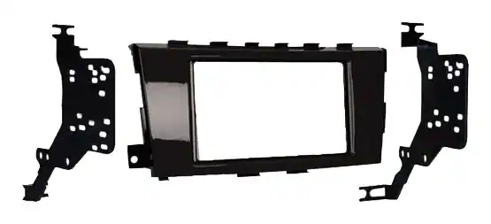 Front. Metra - Aftermarket Radio Installation Kit for 2013 Nissan Altima Sedan Vehicles - Gray.