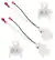 Front. Metra - Speaker Harness for Select 1998-Up Hyundai, Kia (Pair) - Multi.