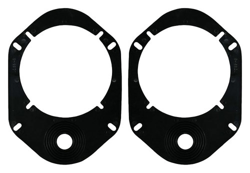 Metra - Speaker Adapter Plates for Most Vehicles With 6 Speaker Locations (Pair) - Black was $16.99 now $12.74 (25.0% off)