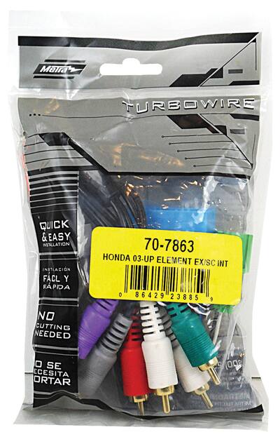 Metra 70-1730 Radio Wiring Harness For 2008+ Honda – Aftermarket Stereo Install, Premium Sound Compatible