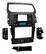 Front. Metra - Dash Kit for Select 2011-2015 Ford Explorer with factory 4.3" screen - Charcoal Gray.