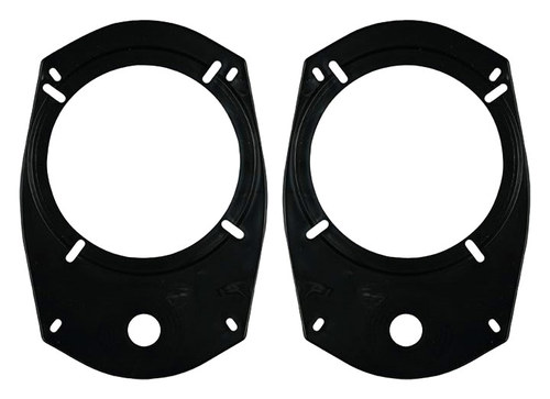 Metra - Speaker Adapter Plates for Most 6 x 9 Vehicle Speaker Locations (Pair) - Black was $16.99 now $12.74 (25.0% off)