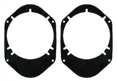 Front. Metra - Speaker Bracket for Select 1998-2023 Ford F-150 Ranger Escape F-250/350/450/550/650/750 - Black.