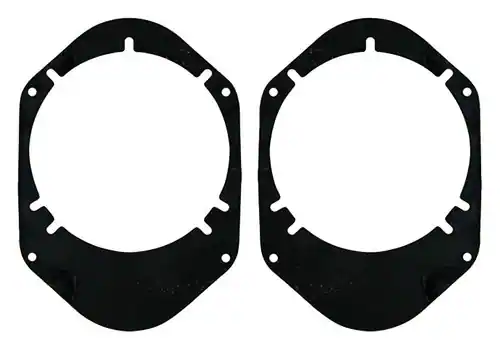 Front. Metra - Speaker Bracket for Select 1998-2023 Ford F-150 Ranger Escape F-250/350/450/550/650/750 - Black.