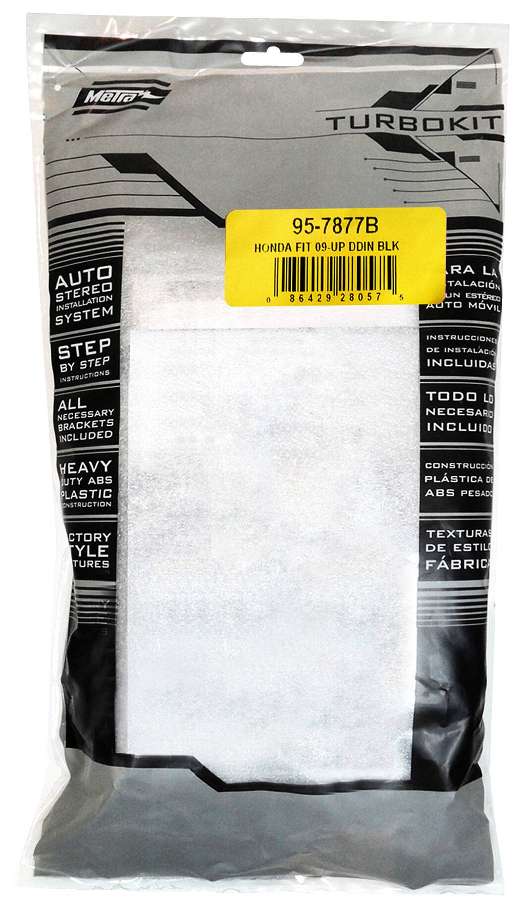 Alt View 11. Metra - Dash Kit for Select 2009-2013 Honda Fit DDIN - Matte Black.