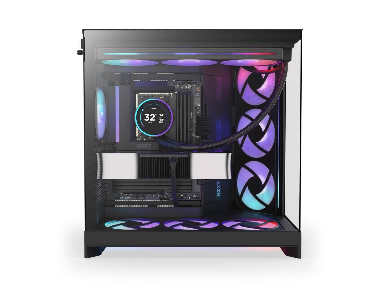 NZXT CM H92FB R1 Black tinted tempered glass Mid Tower Case