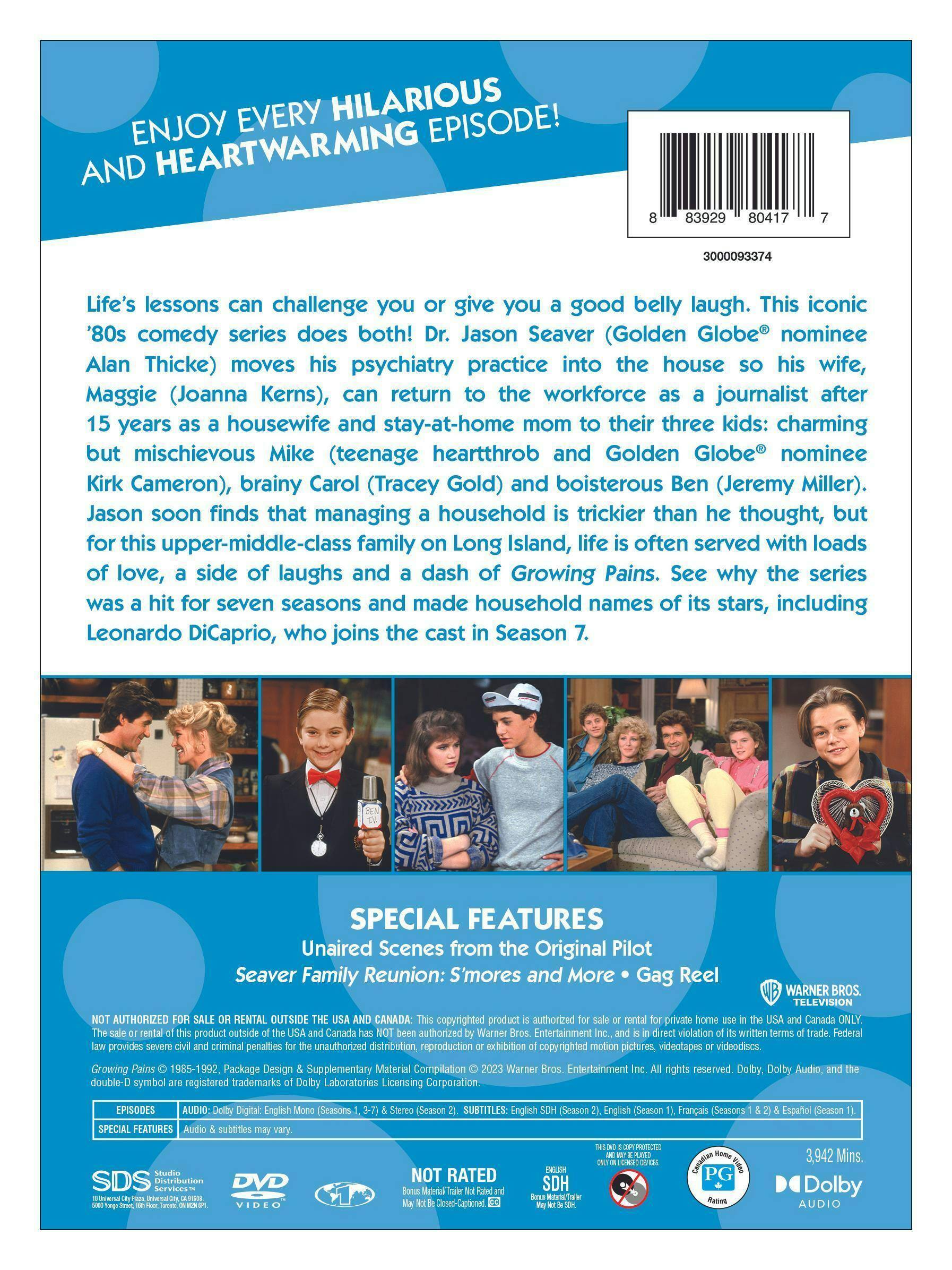 Back. Growing Pains: The Complete Series (Box Set) [DVD].