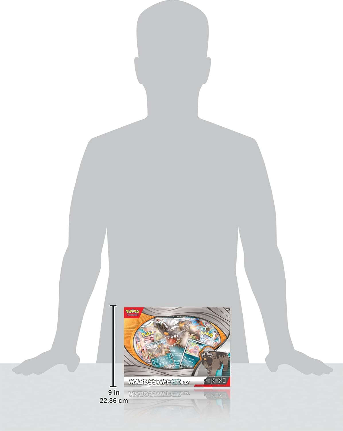 Pokémon Teke VOMAN MABOSSTIFF @XBOX BOX 9 in MABOSSTIFF BO2C 22.86 cm