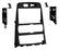 Front. Metra - Dash Kit for Select 2010-2012 Hyundai Genesis DDIN - Matte Black.