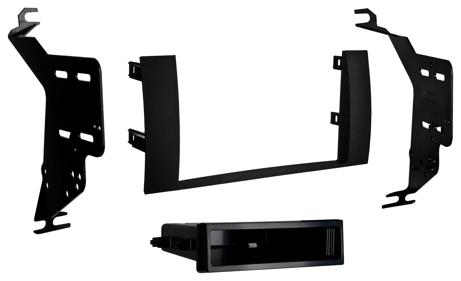 Metra - Dash Kit for Select 2004-2009 Toyota Prius DIN - Black