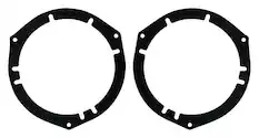Front. Metra - Speaker Bracket for Select 2003-2014 Honda Element - Black.