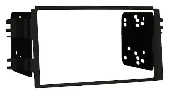 Front. Metra - Dash Kit for Select 2004-2006 Kia Spectra DDIN - Black.