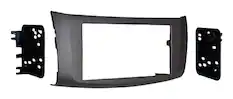 Front. Metra - Dash Kit for Select 2013-2019 Nissan Sentra DDIN - Gray.