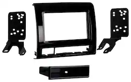 Metra - Dash Kit for Select 2012-2015 Toyota Tacoma DIN DDIN - Charcoal