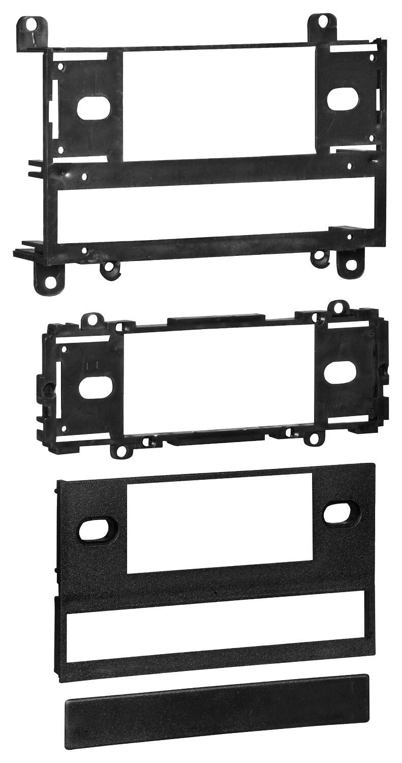 Front. Metra - Installation Kit for Select Toyota Vehicles - Black.