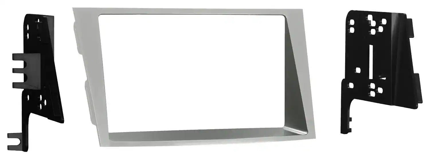 Metra - Dash Kit for Select 2010-2014 Subaru Outback DDIN - Silver